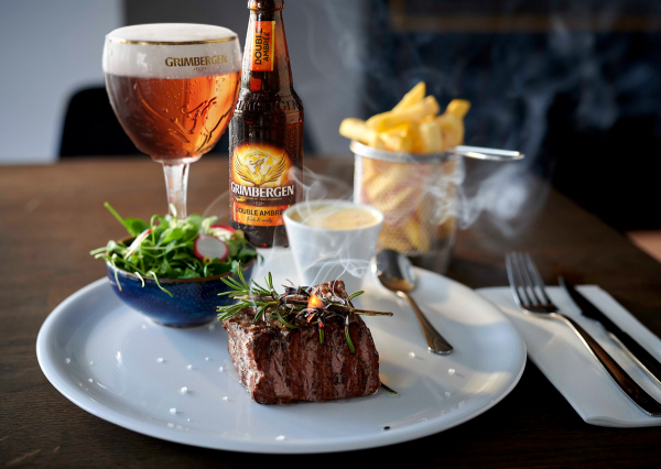 On mange quoi avec une bière Grimbergen ?